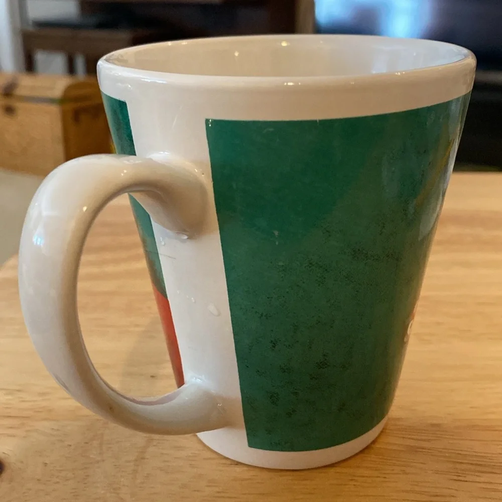 Santa Mug. Holds 8 oz